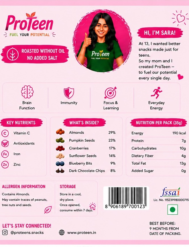 Pack details